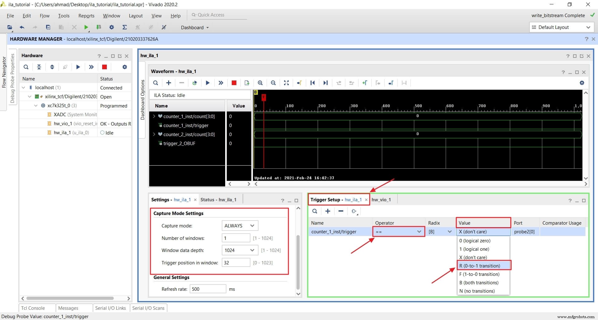 Mastering Xilinx Vivado: Integrated Logic Analyzer (ILA) & Virtual Input/Output (VIO) Debugging