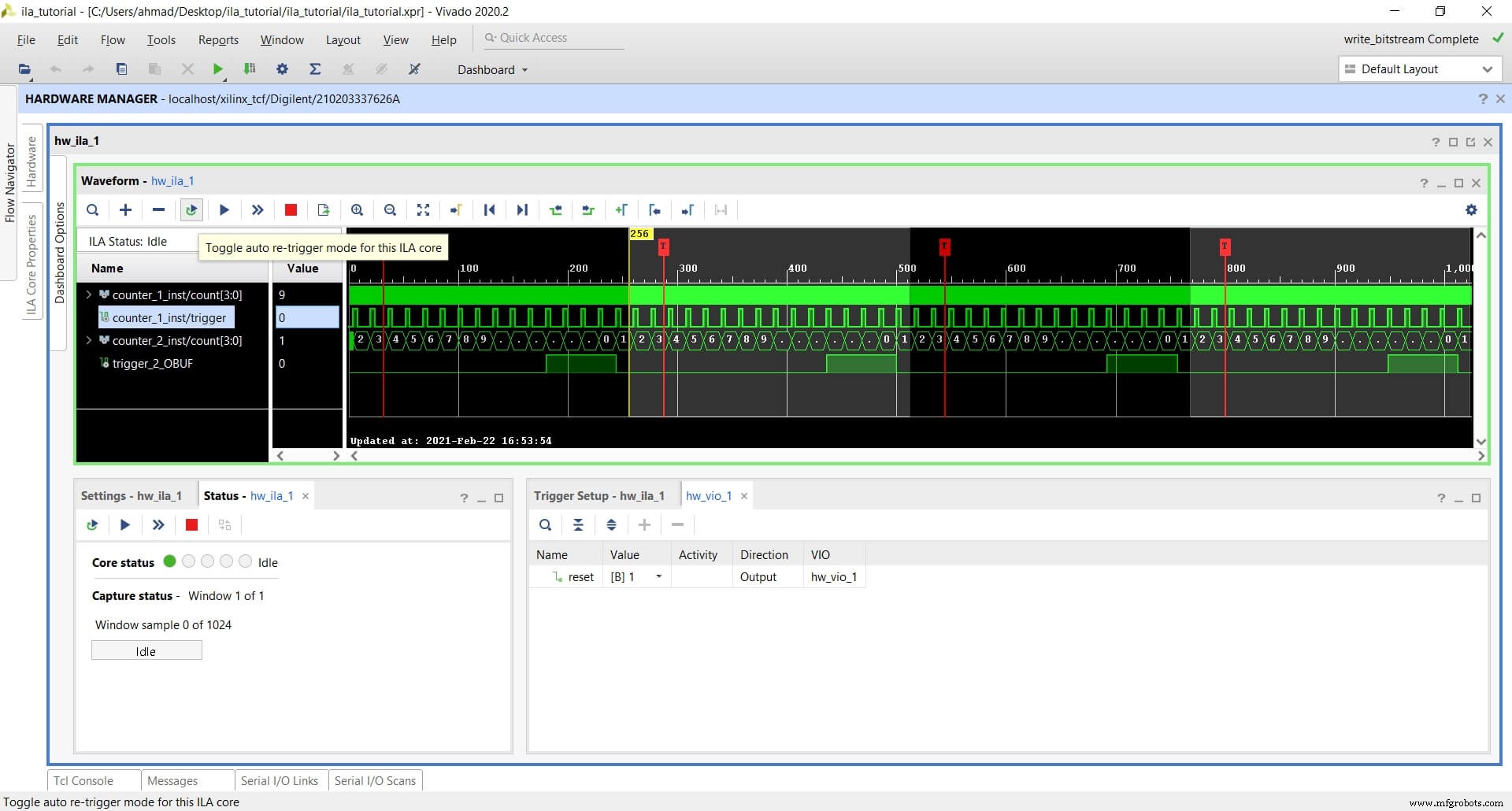 Mastering Xilinx Vivado: Integrated Logic Analyzer (ILA) & Virtual Input/Output (VIO) Debugging