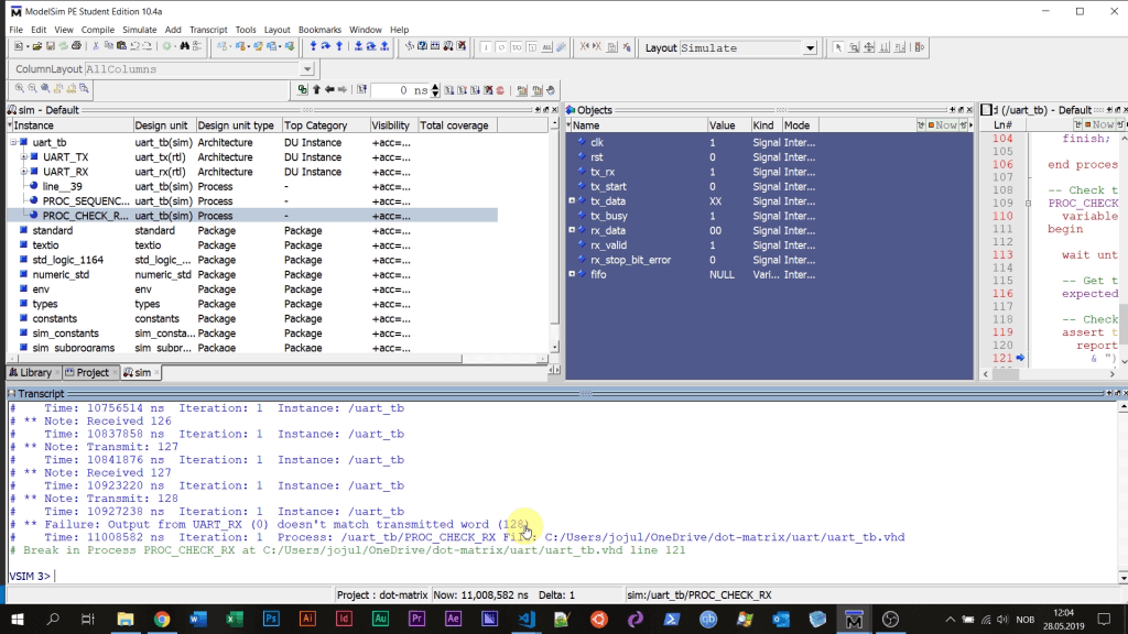 FPGA & VHDL Course – Build a Dot‑Matrix LED Controller From Scratch