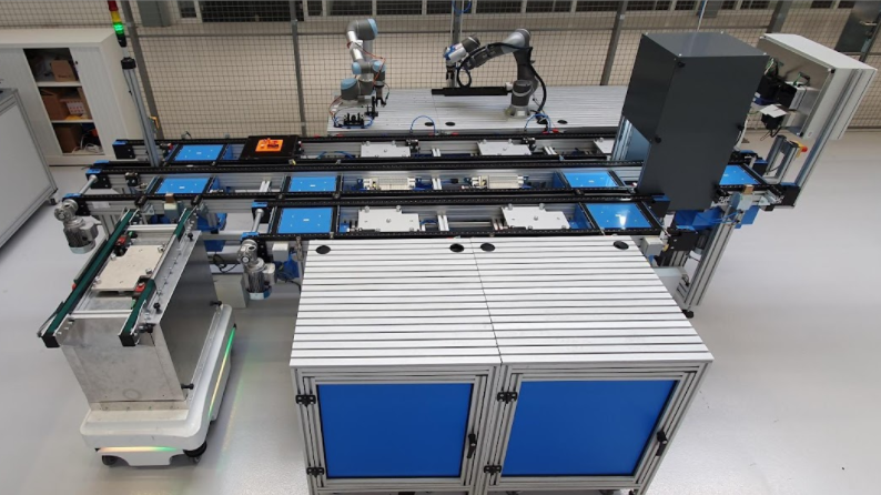 Fontys & IXON Launch FLUFFY: A Robot‑Controlled Transfer System for Next‑Gen Manufacturing