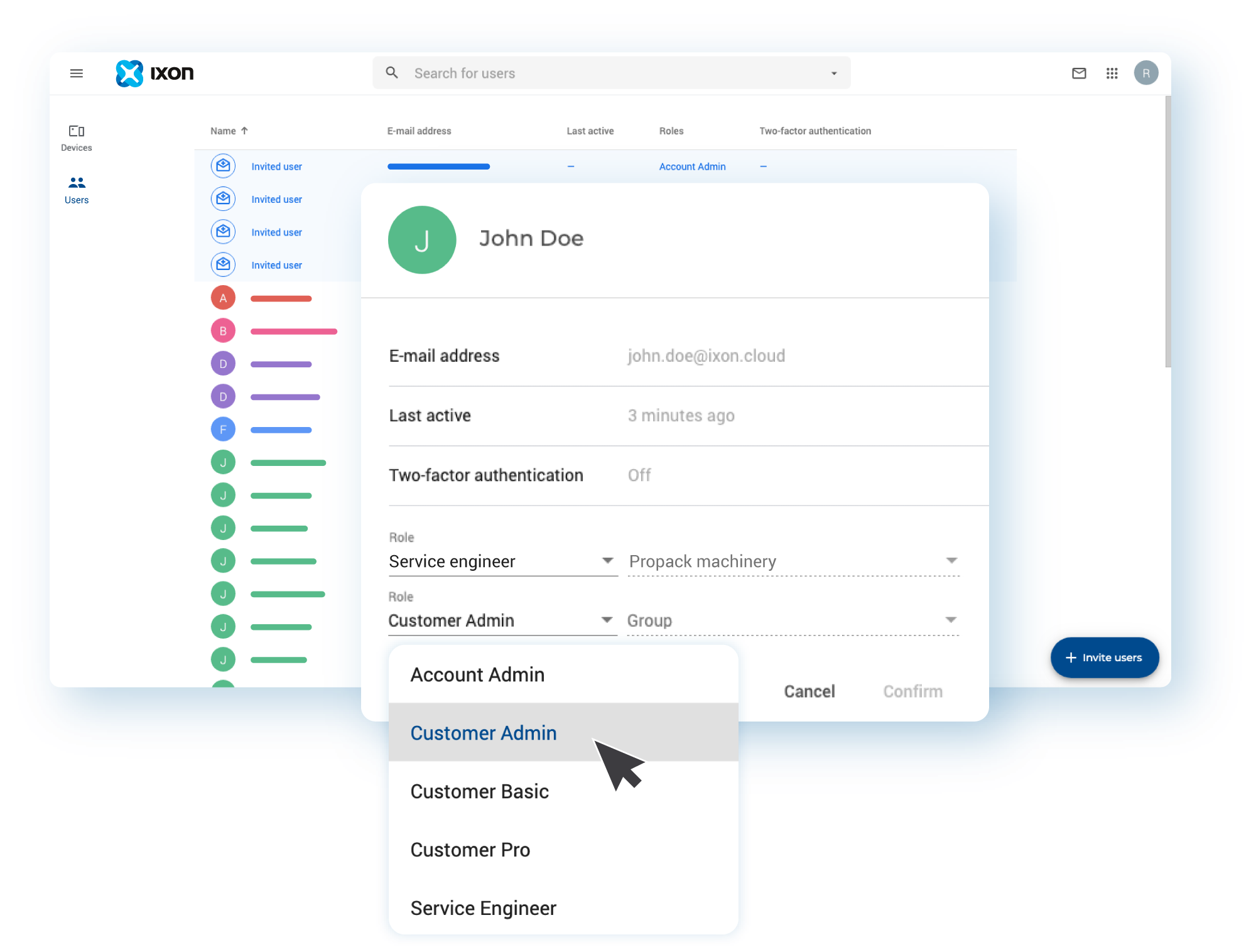 Secure Collaboration with Advanced Role‑Based Access Control in IXON Cloud 2