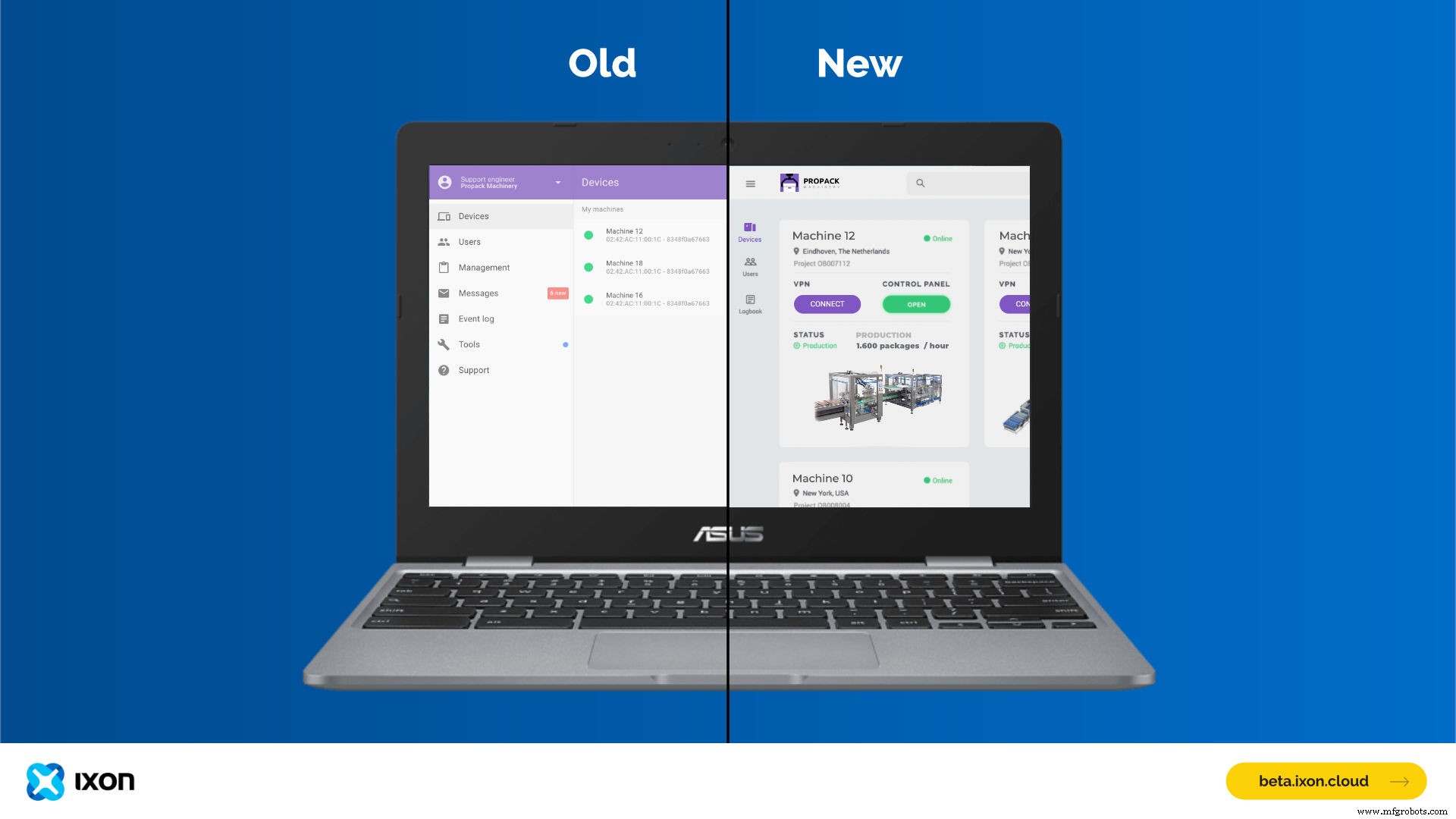 IXON Cloud Beta UI Launch: Pioneering a New Digital Era for Machine Manufacturers