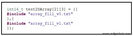 Embedded Firmware: Best Practices for Initializing C Arrays with External File Data and Signal Waveforms