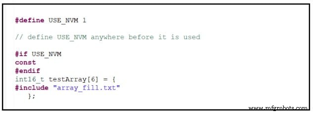 Embedded Firmware: Best Practices for Initializing C Arrays with External File Data and Signal Waveforms