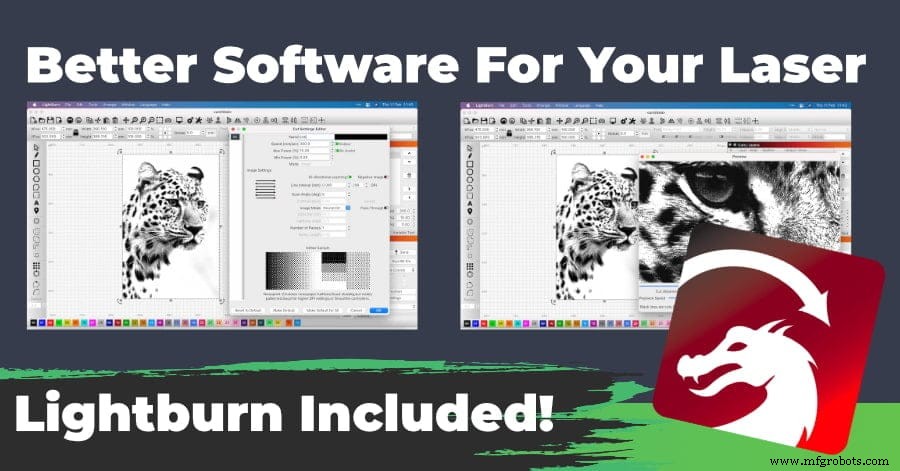 Lightburn Laser Software Now Bundled With Mantech Laser Machines