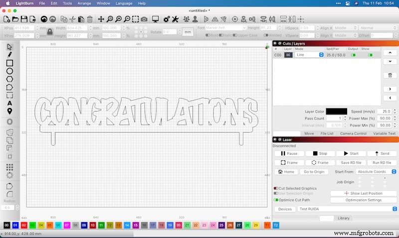 Lightburn Laser Software Now Bundled With Mantech Laser Machines
