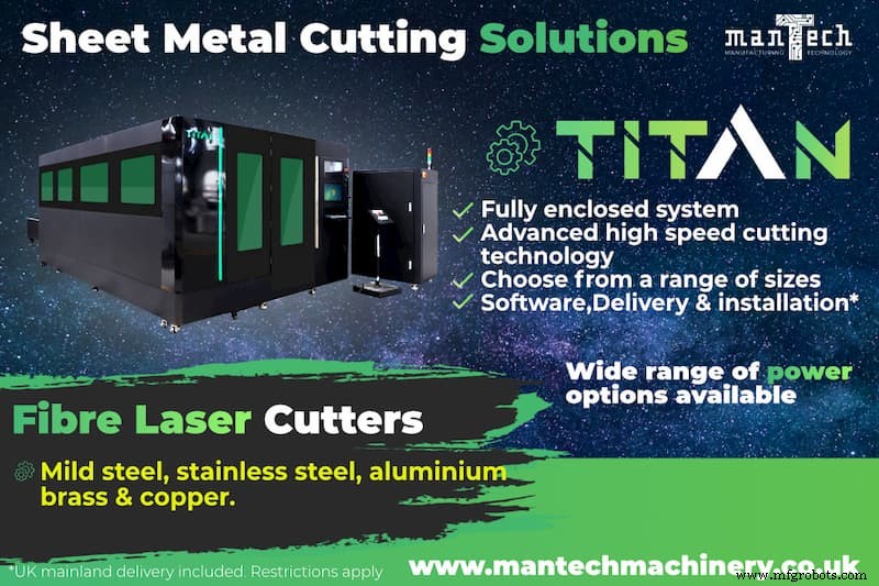 Titan Fibre Laser Cutting Solutions – Precision, Speed, and Cost‑Effective Sheet Metal Cutting