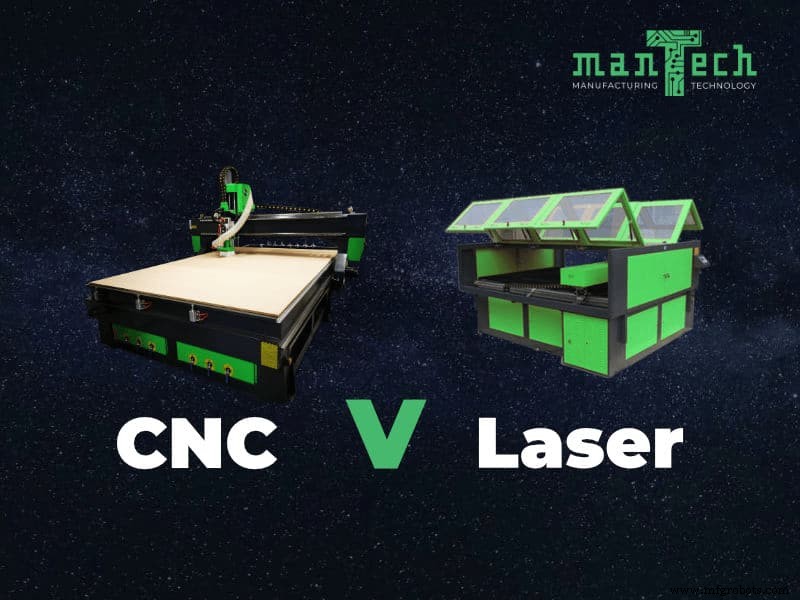 CNC Routers vs CO2 Laser Machines: Choosing the Right Tool for Your Production