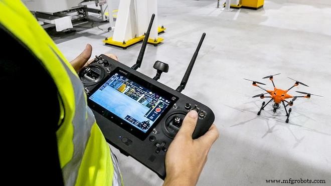Ford Dagenham Plant Deploys Drones for Rapid, Safe Maintenance Inspections