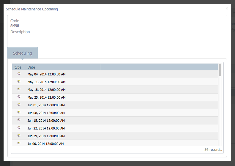 Enhanced Visibility and Tracking for Scheduled Maintenance in CMMS