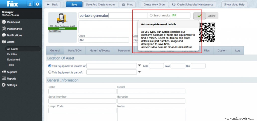 Discover Our New Searchable MRO Parts Database – Effortless CMMS Data Import