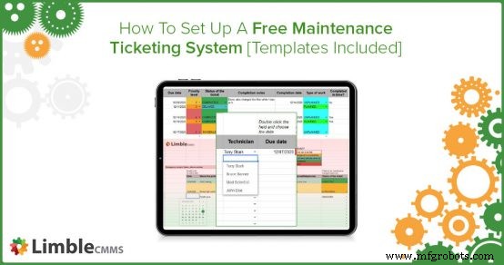 Create a Free, Cloud‑Based Maintenance Ticketing System with Google Sheets Templates