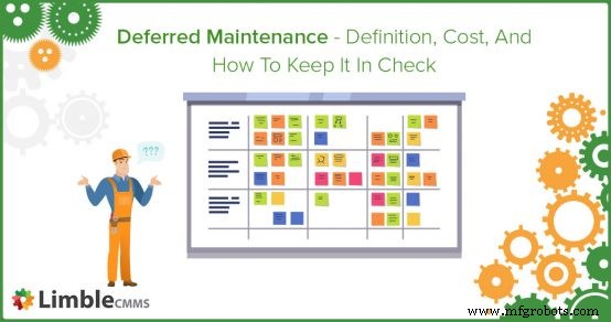 Deferred Maintenance: Definition, Costs, and Strategies to Control Backlogs