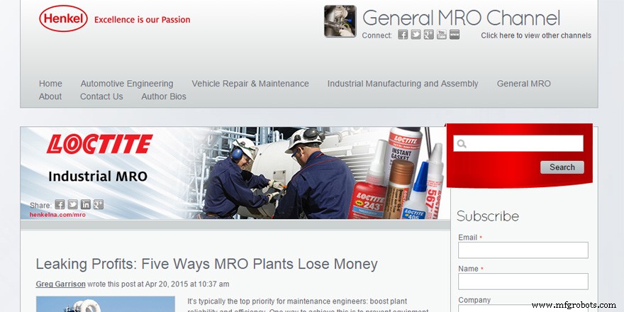 Top 5 Manufacturing & Maintenance Blogs Every Professional Should Read
