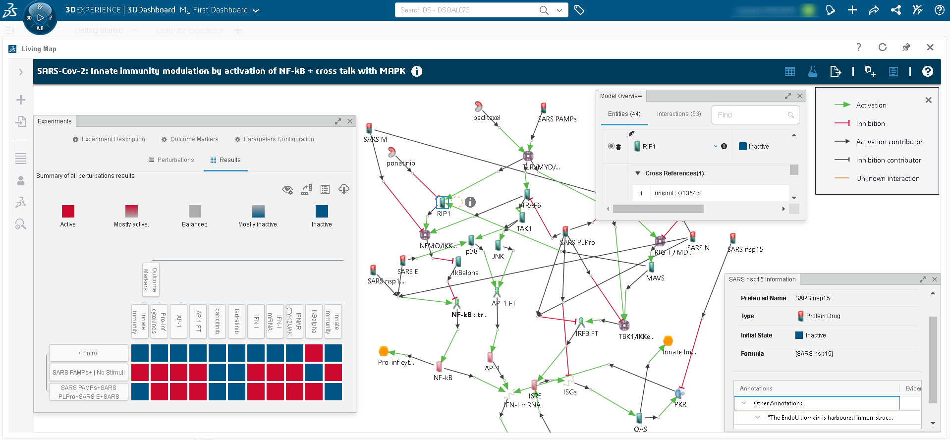 Accelerate COVID‑19 Drug Repurposing with BIOVIA Living Map