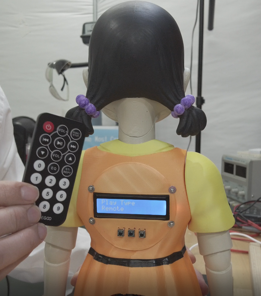Build a Squid Game‑Themed Interactive Doll with Arduino UNO – DIY Project