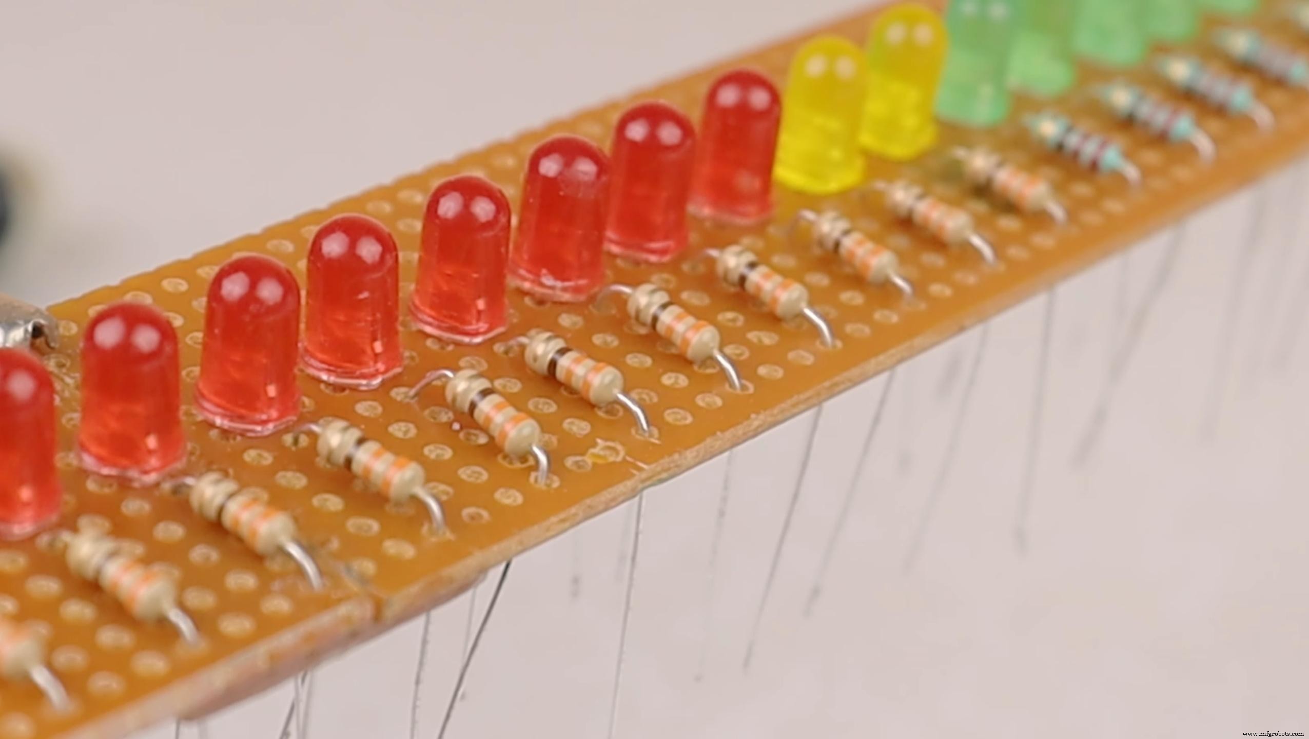 Arduino POV Clock: Build a Persistance‑of‑Vision LED Display