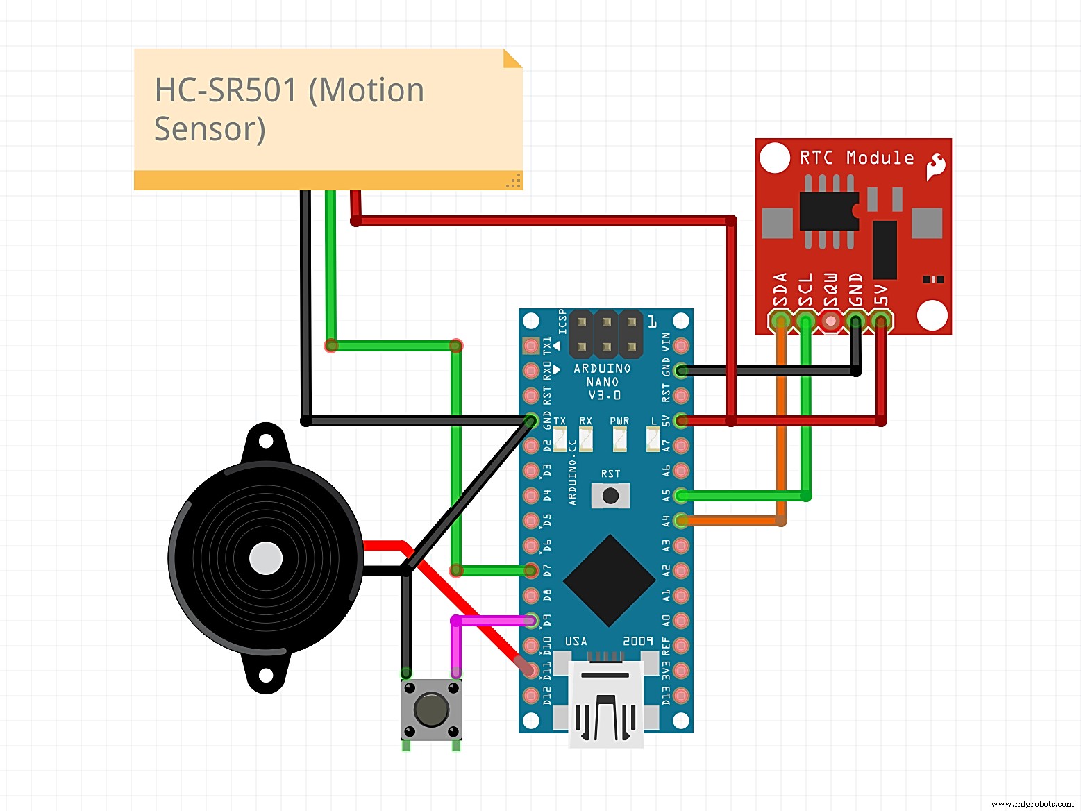 Smart Motion‑Activated Alarm Clock: Wake Up for Good