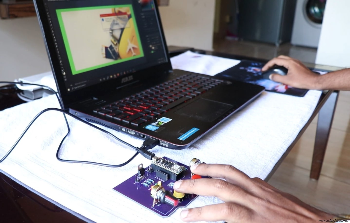 Build a DIY Photoshop Control Console with Arduino Nano RP2040