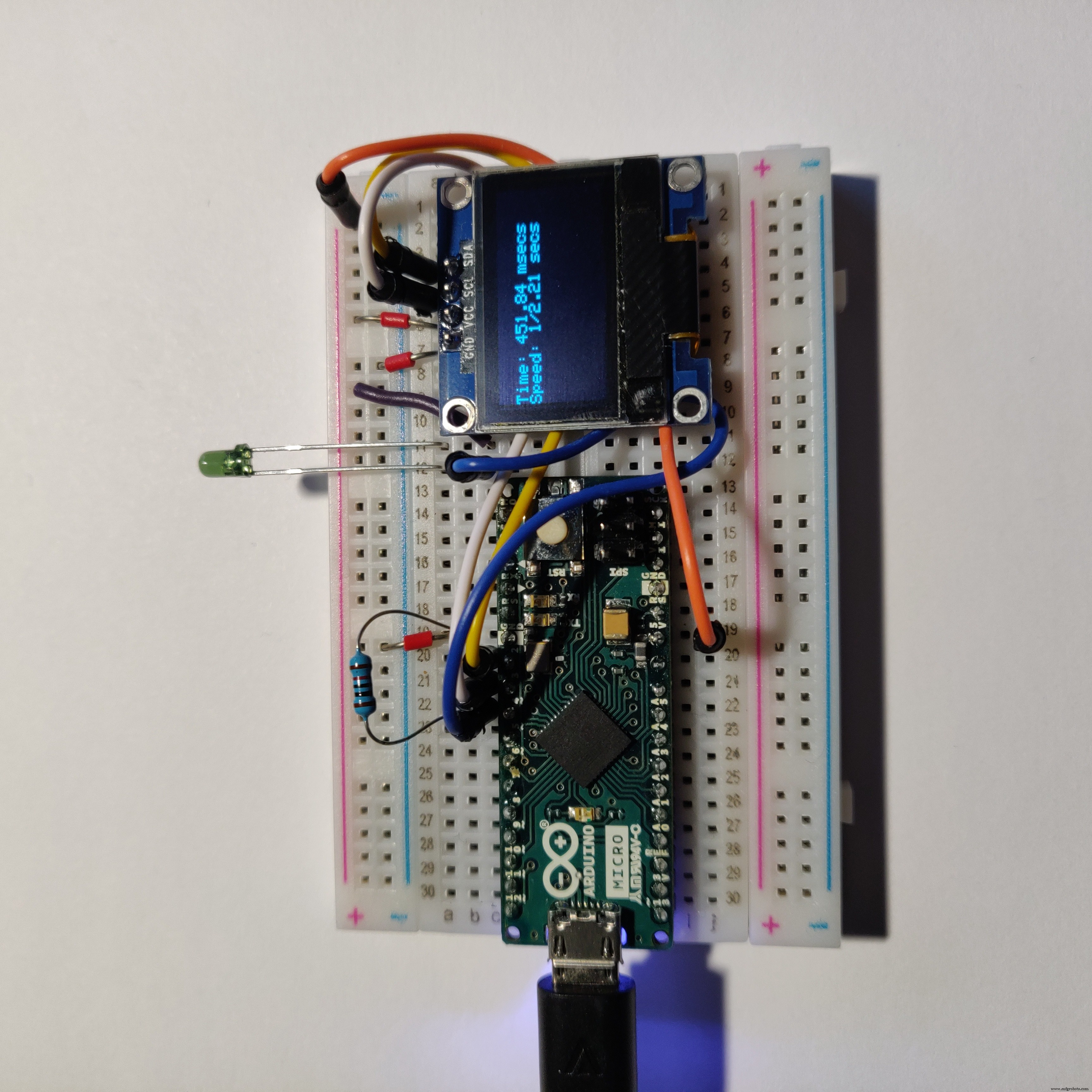 Arduino‑Based Shutter Speed Tester for Classic Film Cameras