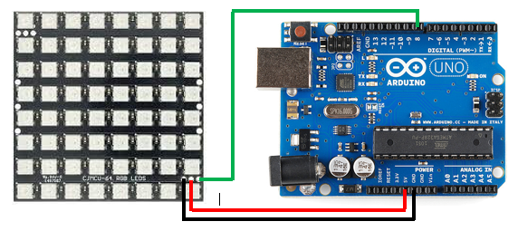 Build and Program 8x8 & 16x16 WS2812 RGB LED Matrix Animations with Arduino and Excel