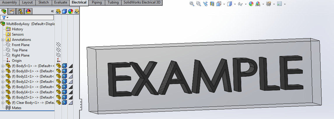 Creating Multi‑Body STL Files for Multi‑Material 3D Printing