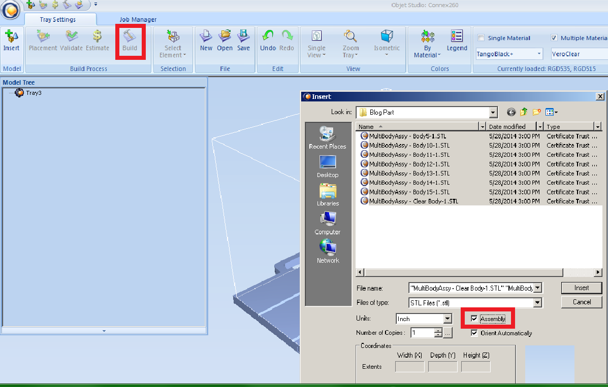 Creating Multi‑Body STL Files for Multi‑Material 3D Printing