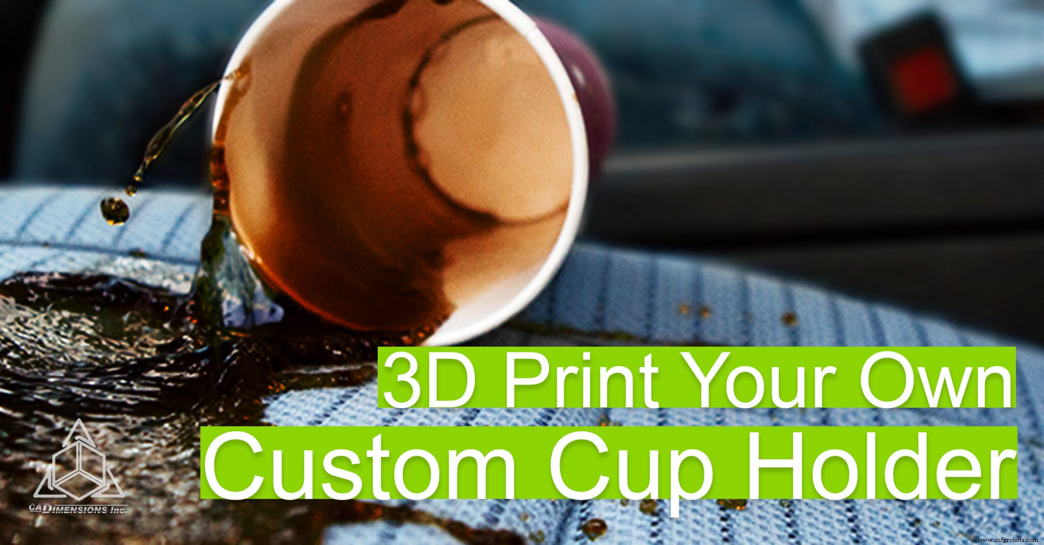 Design and 3D Print a Custom ASA Cup Holder Adapter for Your Car