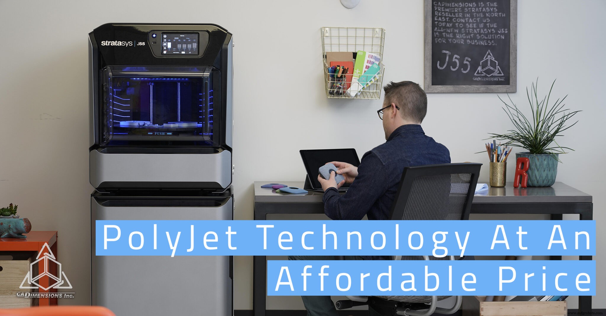 Stratasys J55 – Revolutionizing Polyjet 3D Printing with a Rotating Build Platform