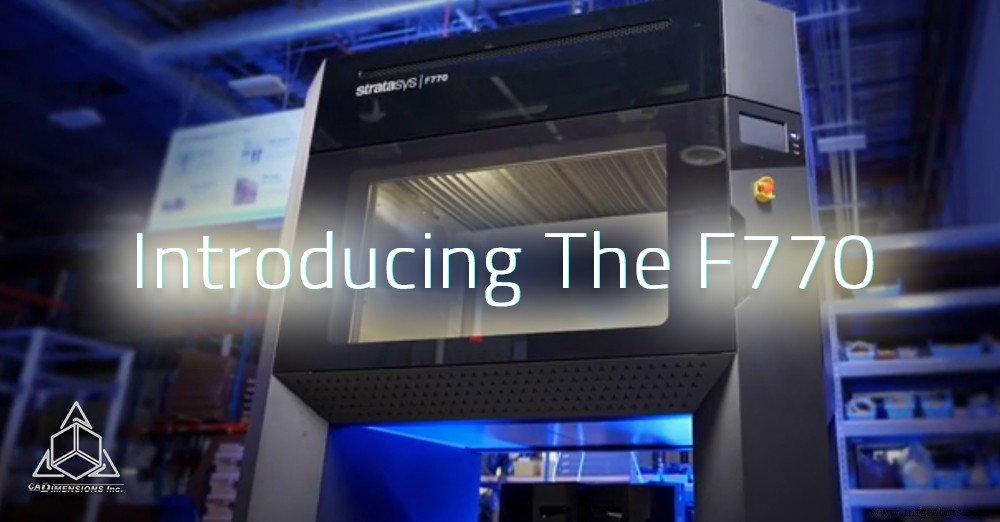 Stratasys F770: Revolutionizing Large-Scale 3D Printing
