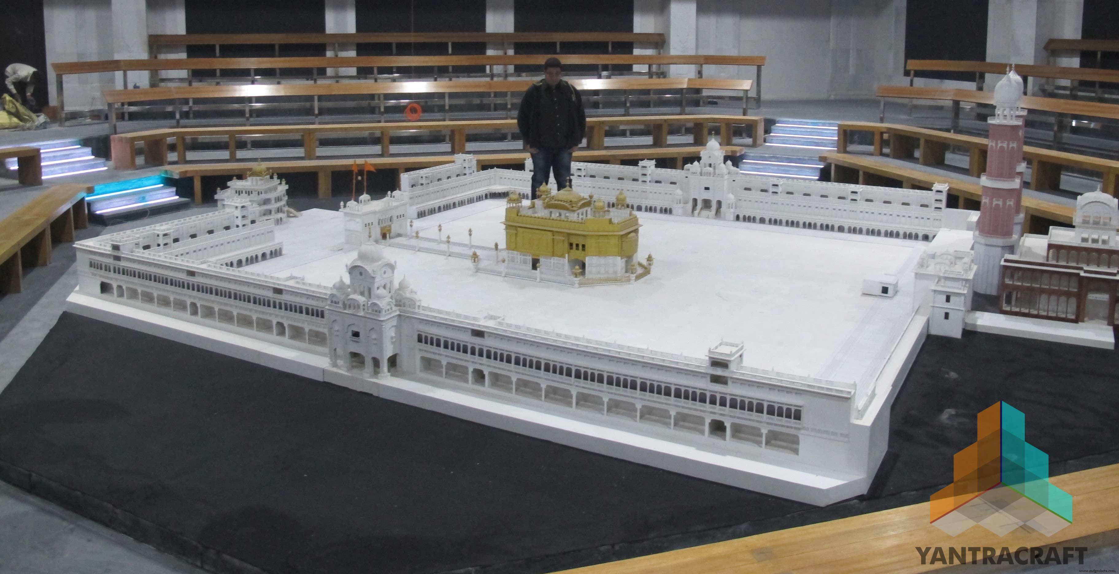 Yantracraft Delivers Accurate 1:20 Golden Temple Scale Model Using Divide By Zero’s Accucraft i250D