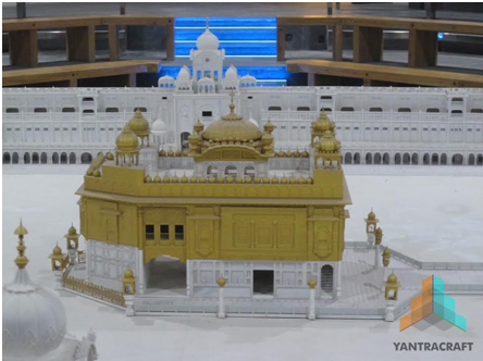Yantracraft Delivers Accurate 1:20 Golden Temple Scale Model Using Divide By Zero’s Accucraft i250D