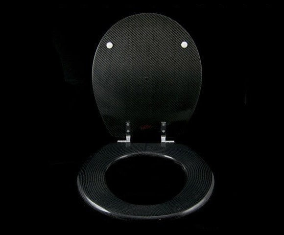 Premium Carbon Fiber Toilet Seat – Durable, Sleek, and Built for Performance