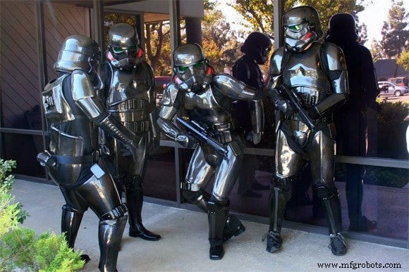 Carbon Fiber Stormtroopers: San Diego Composites Engineers Build Star Wars‑Inspired Composite Armor