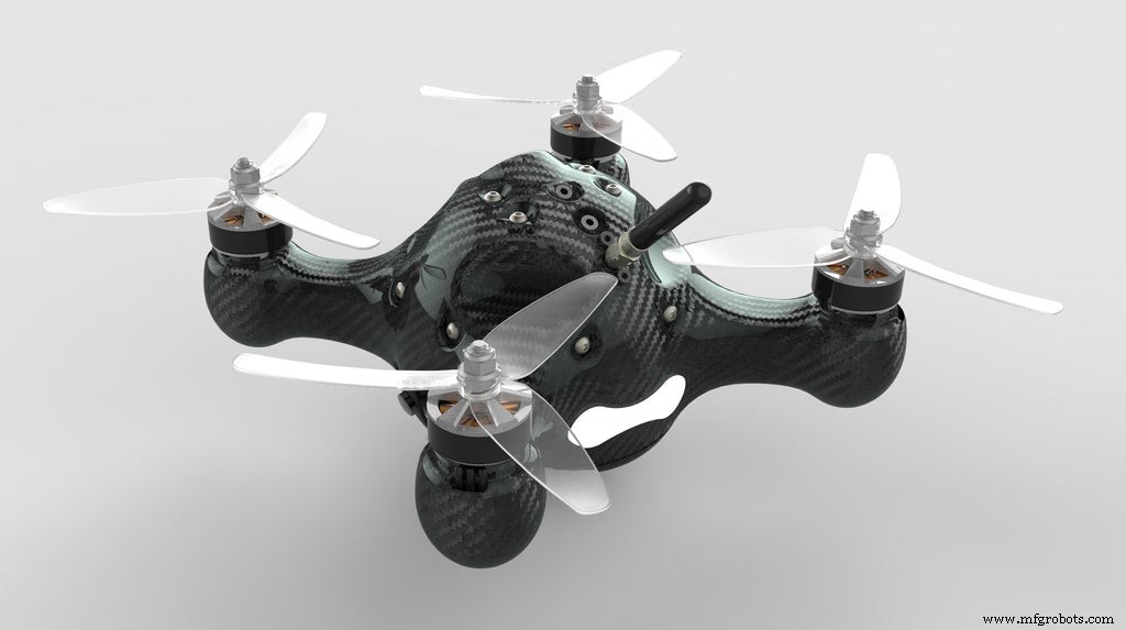 Nimbus 195: Russia’s Fully Enclosed Carbon‑Fiber Monocoque Racing Drone