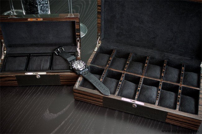 German‑Crafted Carbon Fiber & Macassar Wood Watch Cases: Luxury Meets Durability