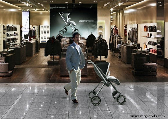 Porsche Design Unveils the P 4911: A Carbon Fiber Baby Stroller for Luxury Parents