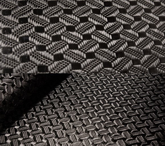 Fibre Glast Unveils 6 Innovative Patterned Carbon Fiber Fabrics – Explore the Rook, Grandmaster, Wasp, Labyrinth, Atomic, and Roswell Weaves
