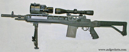 All‑Carbon Fiber M‑14/M1A Rifle: Ultra‑Light, Heat‑Resistant, and Precision‑Optimized