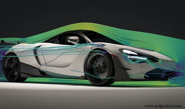 McLaren 720S Enhanced: 3D‑Printed Carbon‑Fiber Body Lightens Car by 9%