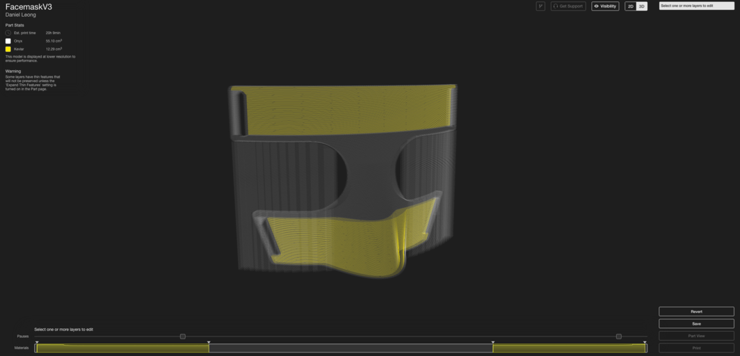 Face First: Protecting Your Nose with Markforged Kevlar® Reinforced Masks