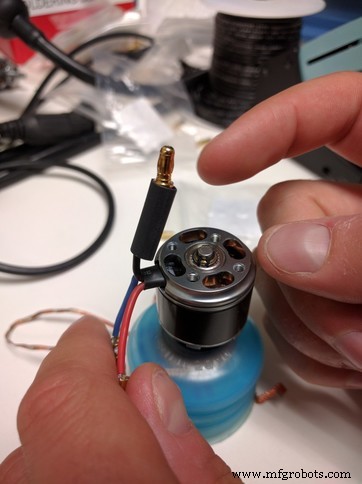 Upgrading the 3DR Iris+ with 3D‑Printed Carbon Fiber Parts – Part 2: Electrical Modifications