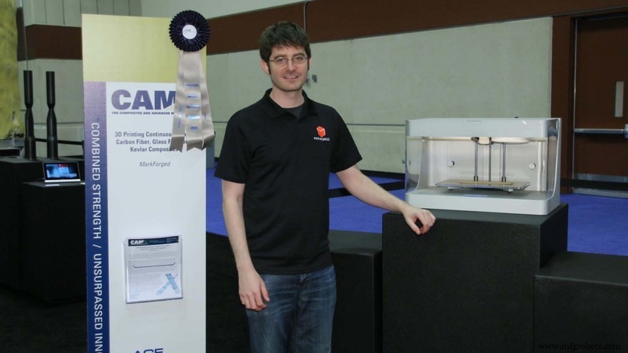 Markforged Wins ACMA ACE Award for Material and Process Innovation