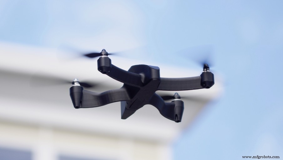 Mark X Unibody 3D‑Printed Drone: Design, Build, and Flight Performance