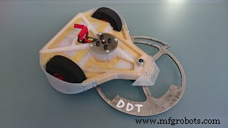 DDTv3: 3D‑Printed Nylon‑Kevlar Combat Robot Revolutionizing Micro Battle Arenas
