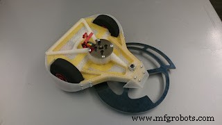 DDTv3: 3D‑Printed Nylon‑Kevlar Combat Robot Revolutionizing Micro Battle Arenas