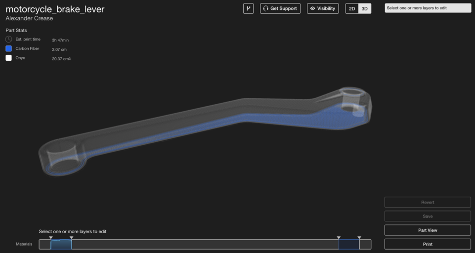 Optimizing 3D Printed Part Strength with Efficient Fiber Routing – Part 1