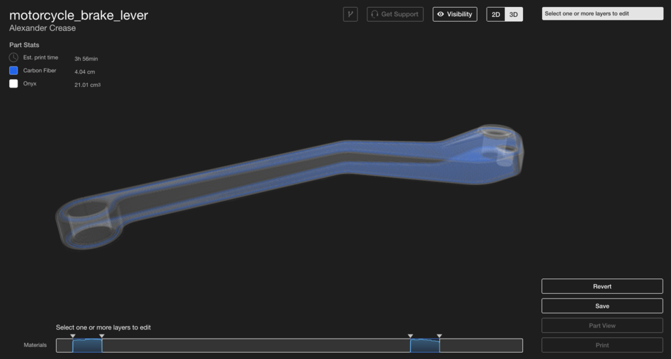 Optimizing 3D Printed Part Strength with Efficient Fiber Routing – Part 1