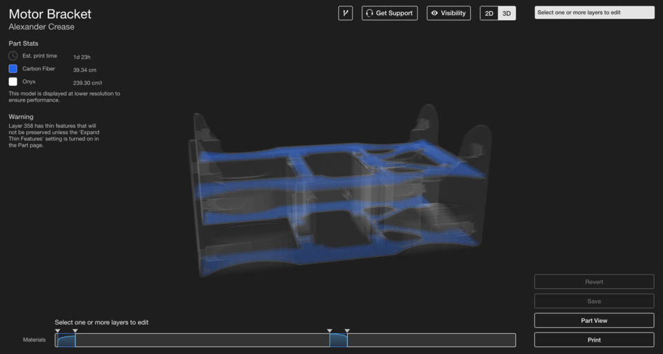Optimizing 3D Printed Part Strength with Efficient Fiber Routing – Part 1