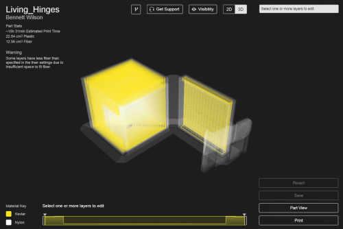 MarkForged Mechanical Features #1: Mastering 3D Printed Living Hinges